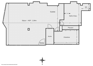 Appartement de 51.18 m² à Paris