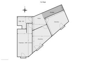 Appartement de 80.0 m² à Montreuil