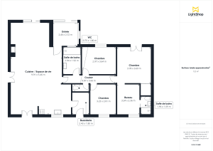 Maison de 122.98 m² à Pessac