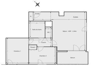 Appartement de 60.0 m² à Asnières-sur-Seine