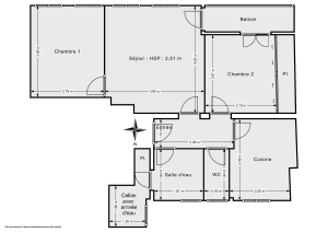 Appartement de 53.34 m² à Toulouse