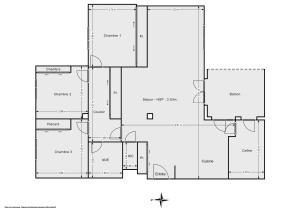 Appartement de 93.07 m² à Saint-Herblain