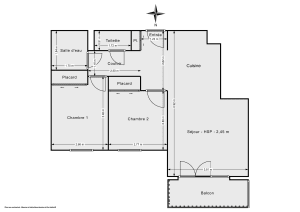 Appartement de 51.0 m² à Eysines