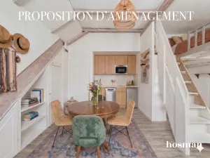 Appartement de 26.31 m² à Paris