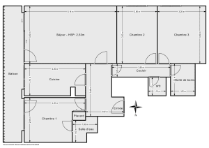 Appartement de 82.0 m² à Paris
