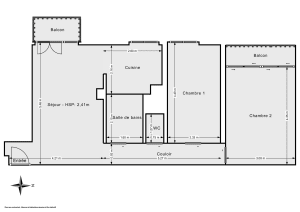 Appartement de 53.03 m² à Bagnolet