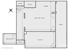 Appartement de 55.58 m² à Saint-Maur-des-Fossés