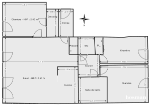 Appartement de 84.0 m² à Bagnolet