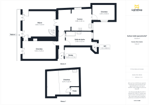 Appartement de 94.87 m² à Nantes
