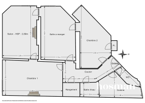 Appartement de 75.21 m² à Paris