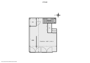 Loft atelier de 75.02 m² à Montreuil