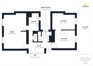 Appartement de 69.0 m² à Paris