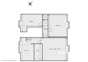 Appartement de 56.0 m² à Nantes