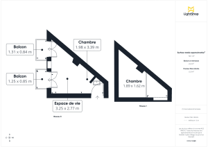 Appartement de 8.0 m² à Paris
