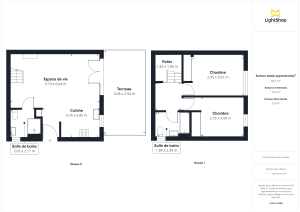 Appartement de 62.2 m² à Saint-Herblain
