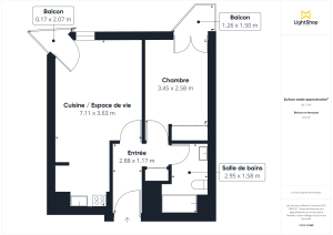 Appartement de 43.0 m² à Levallois-Perret