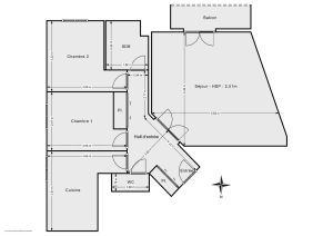 Appartement de 70.01 m² à Lyon