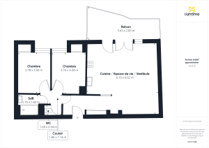 Appartement de 70.0 m² à Mérignac