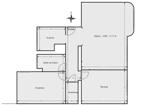 Appartement de 66.09 m² à Paris