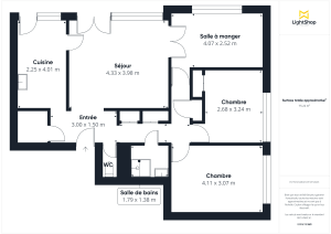 Appartement de 76.0 m² à Nantes