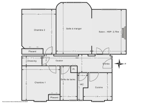 Appartement de 66.0 m² à Montrouge