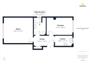 Appartement de 48.0 m² à Colombes