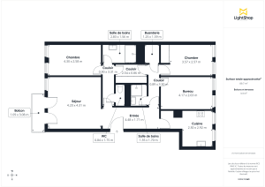 Appartement de 89.0 m² à Courbevoie