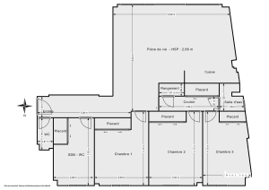 Appartement de 92.0 m² à Paris