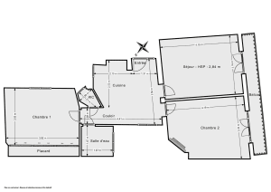 Appartement de 57.8 m² à Asnières-sur-Seine