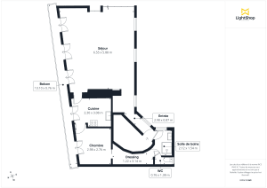 Appartement de 67.0 m² à Paris