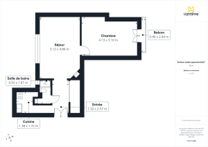 Appartement de 37.0 m² à Paris