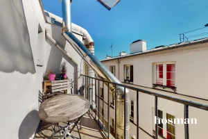 Appartement de 10.73 m² à Paris