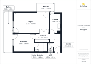 Appartement de 41.73 m² à Saint-Maur-des-Fossés