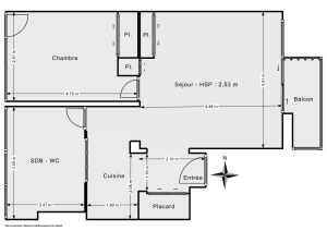 Appartement de 49.0 m² à Nanterre