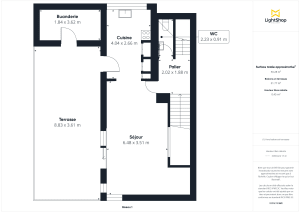 Appartement de 85.41 m² à Nantes