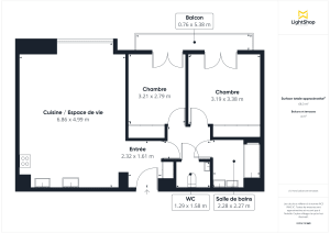 Appartement de 69.0 m² à Levallois-Perret