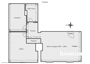 Appartement de 47.66 m² à Pantin