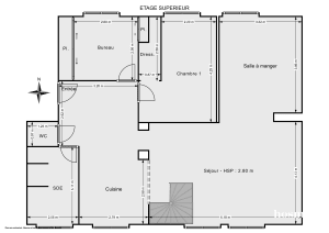 Appartement de 88.2 m² à Boulogne-Billancourt