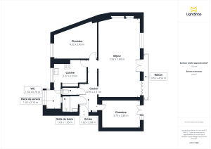 Appartement de 77.05 m² à Nantes