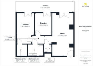 Appartement de 63.0 m² à Clichy
