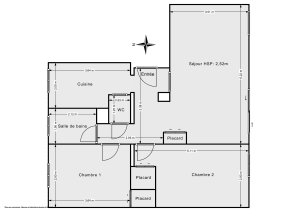 Appartement de 60.0 m² à Rueil-Malmaison