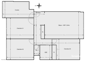 Appartement de 82.0 m² à Neuilly-sur-Seine