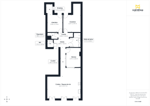 Appartement de 86.5 m² à Bordeaux