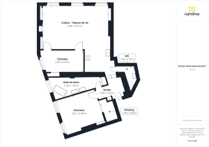 Appartement de 87.14 m² à Lyon