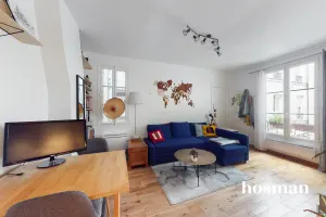 Appartement de 38.61 m² à Paris