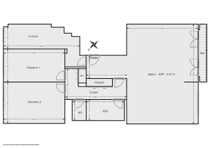 Appartement de 91.7 m² à Neuilly-sur-Seine