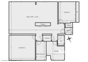 Appartement de 84.0 m² à Nantes