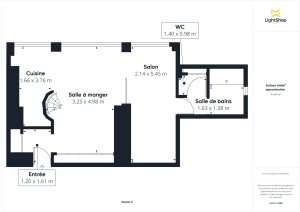 Appartement de 72.5 m² à Paris
