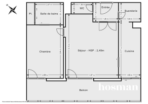 Appartement de 44.0 m² à Le Bouscat