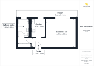 Appartement de 32.31 m² à Vincennes